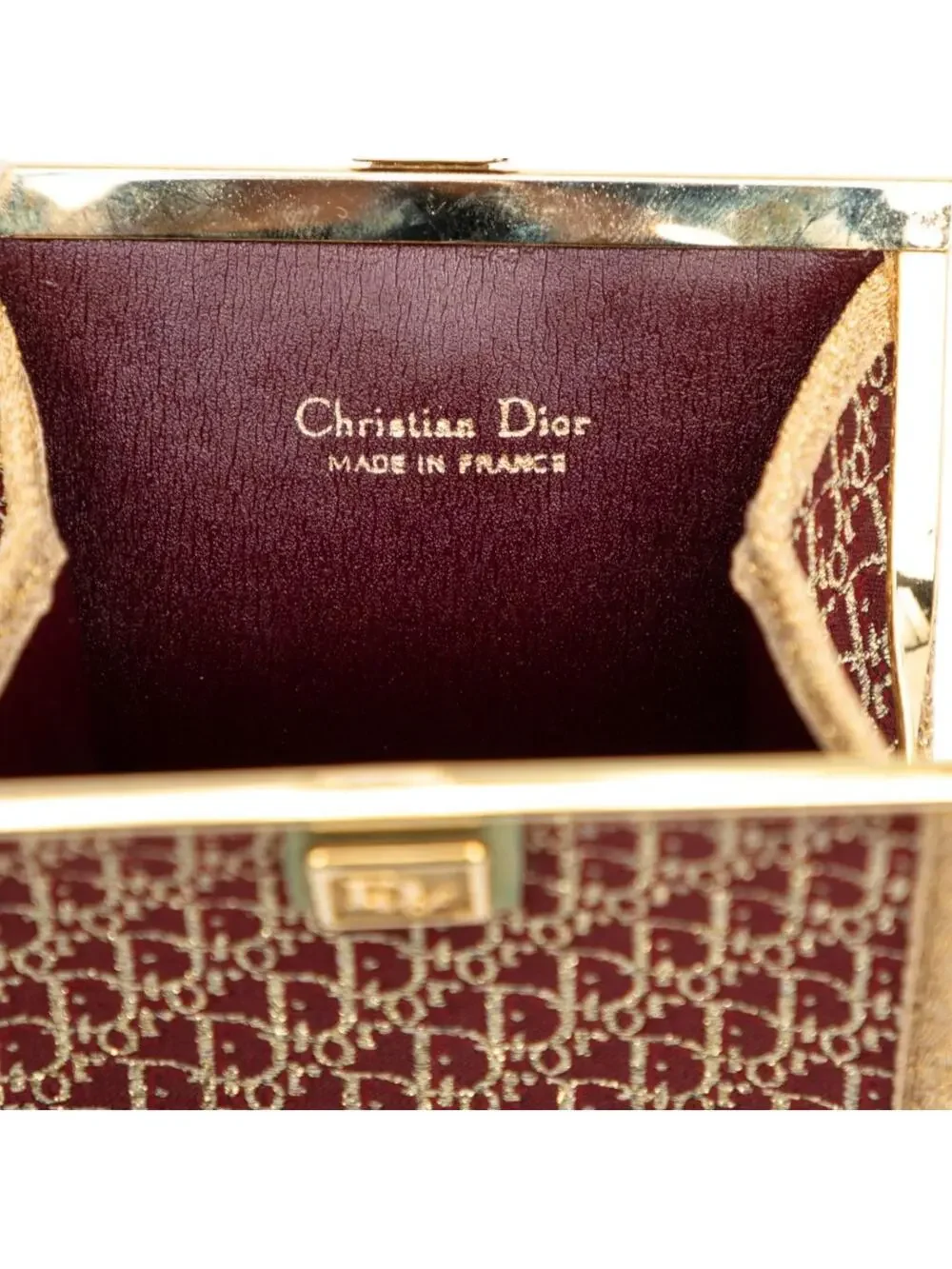 Dior Issimo Trotter Canvas Kiss Lock #299826D33B